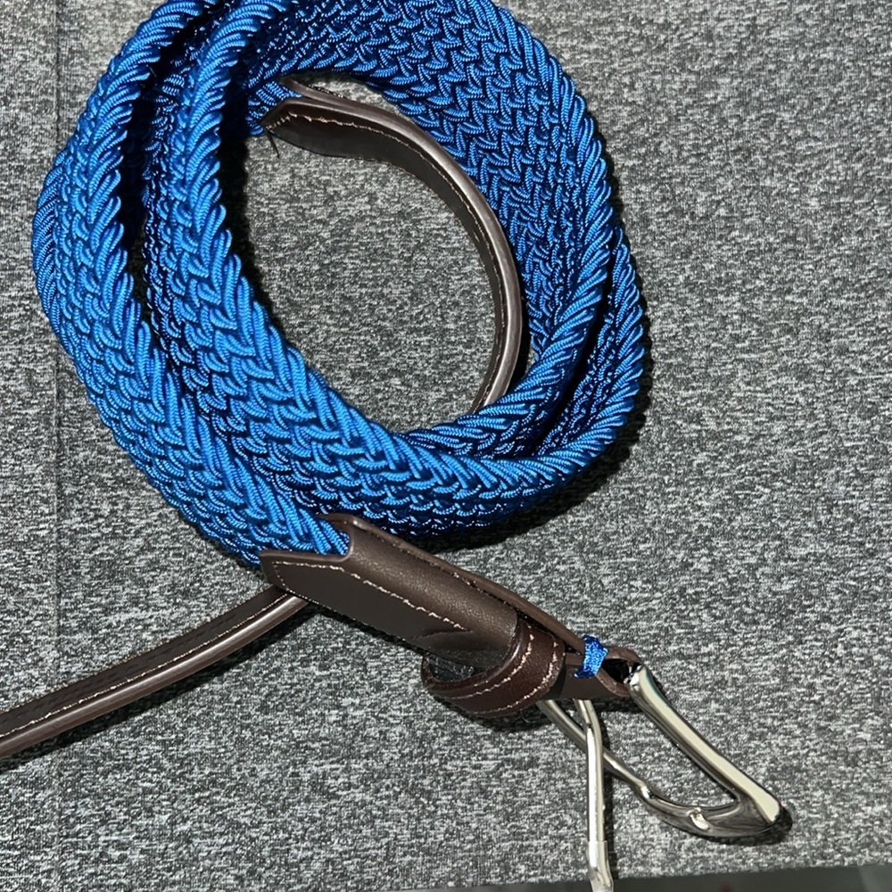 NWOT Holderness & Bourne Braided Stretch Fischer Belt 40 - Picture 4 of 4